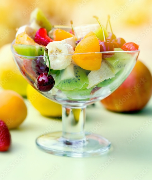Photo La salade de fruits frais